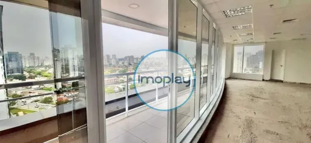 Sala Comercial para alugar, 408m² no Cidade Monções, São Paulo