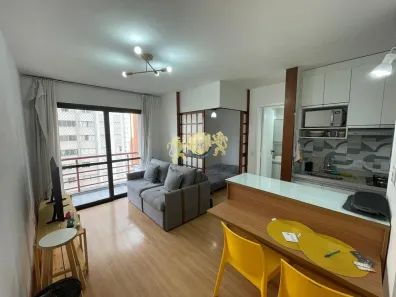 Flat com 1 Quarto para alugar, 35m² no Moema, São Paulo
