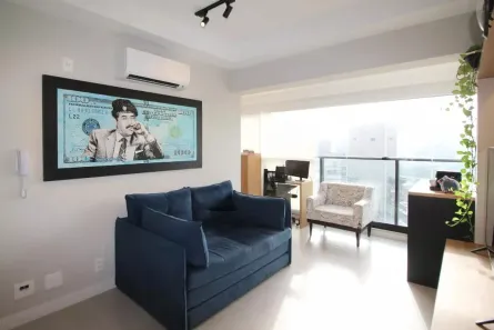 Kitnet com 1 Quarto à venda, 36m² no Indianópolis, São Paulo
