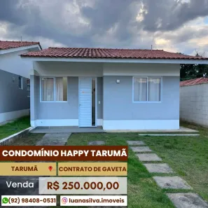 Casa de Condomínio com 2 Quartos à venda, 45m² no Tarumã, Manaus