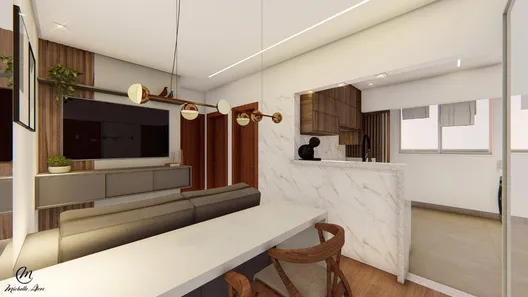 Apartamento com 2 Quartos à venda, 51m² no Segismundo Pereira, Uberlândia