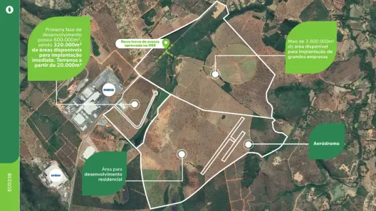 Lote/Terreno à venda, 20000m² no Distrito Industrial Norte, Sete Lagoas