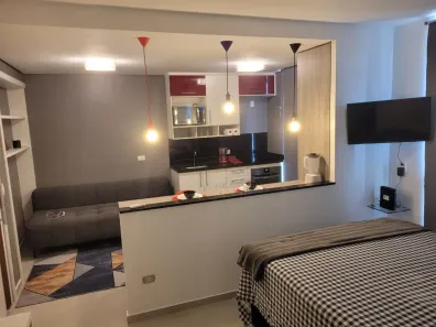 Apartamento com 1 Quarto para alugar, 38m² no Vila Augusta, Guarulhos
