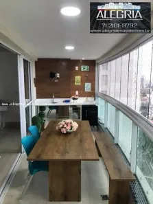 Apartamento com 3 Quartos à venda, 123m² no Horto Bela Vista, Salvador