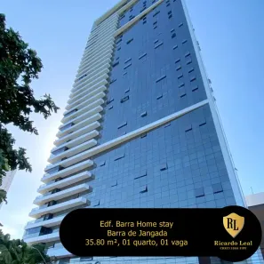 Flat com 1 Quarto para alugar, 35m² no Barra de Jangada, Jaboatão dos Guararapes