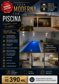Casa com 2 Quartos à venda, 104m² no Jardim Campo Belo, São José do Rio Preto