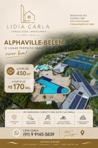 Lote/Terreno à venda, 450m² no Maracacuera (Icoaraci), Belém