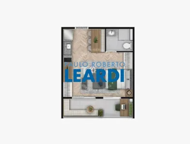 Apartamento com 1 Quarto à venda, 30m² no Santo Amaro, São Paulo