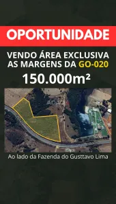 Lote/Terreno à venda, 150000m² no , Bela Vista de Goiás