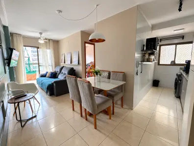 Apartamento com 2 Quartos à venda, 63m² no Canto do Forte, Praia Grande