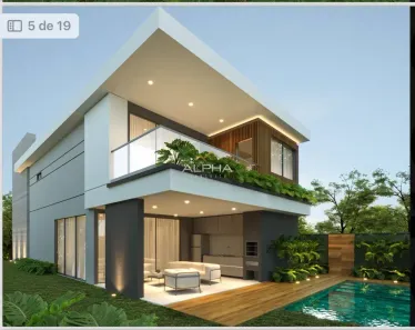 Casa de Condomínio com 5 Quartos à venda, 294m² no Cidade Alpha, Eusébio