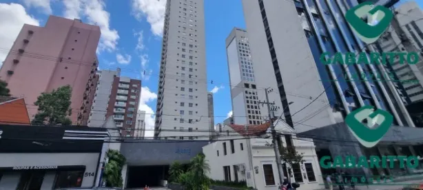 Apartamento com 1 Quarto para alugar, 35m² no Centro, Curitiba