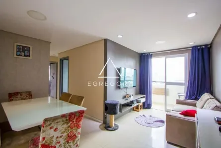 Apartamento com 3 Quartos à venda, 69m² no Vila Humaitá, Santo André