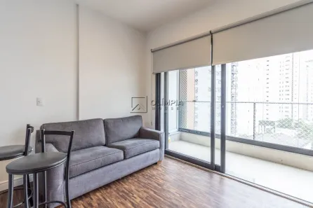 Apartamento com 1 Quarto para alugar, 42m² no Itaim Bibi, São Paulo