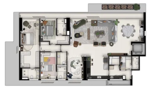 Apartamento com 3 Quartos à venda, 229m² no Petrópolis, Natal