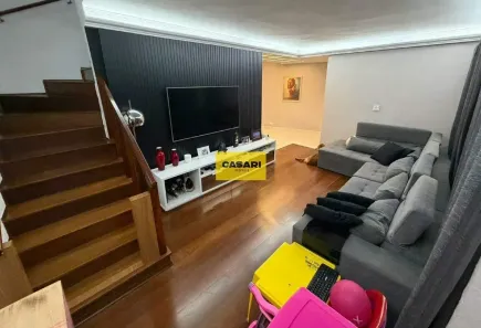Sobrado com 3 Quartos à venda, 121m² no Vila Valparaíso, Santo André