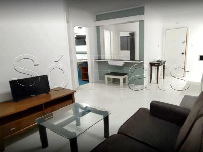 Flat com 1 Quarto à venda, 30m² no Santo Amaro, São Paulo