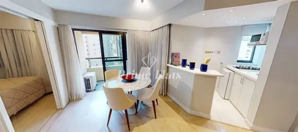 Flat com 1 Quarto para alugar, 40m² no Cerqueira César, São Paulo