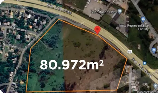 Lote/Terreno à venda, 80972m² no Meu Ranchinho, Queimados