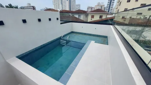 Sobrado com 3 Quartos à venda, 157m² no Boqueirão, Santos