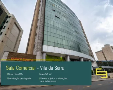 Sala Comercial para alugar, 57m² no Vila da Serra, Nova Lima