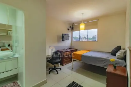 Apartamento com 1 Quarto para alugar, 25m² no Mirandópolis, São Paulo