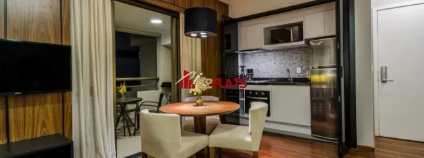 Flat com 2 Quartos para alugar, 60m² no Brooklin Paulista, São Paulo
