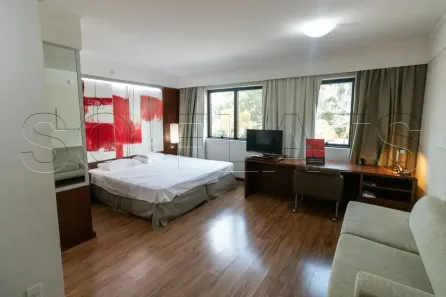 Flat com 1 Quarto à venda, 27m² no Indianópolis, São Paulo