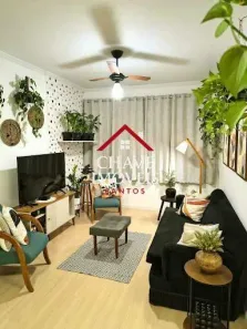 Apartamento com 1 Quarto à venda, 64m² no Gonzaga, Santos