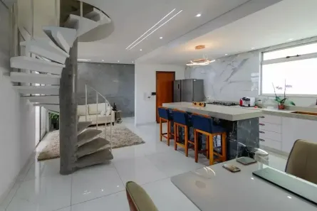 Cobertura com 3 Quartos à venda, 167m² no Coração Eucarístico, Belo Horizonte