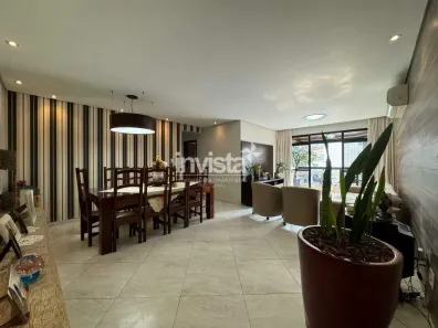 Apartamento com 3 Quartos à venda, 152m² no Ponta da Praia, Santos