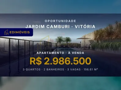 Apartamento com 3 Quartos à venda, 156m² no Jardim Camburi, Vitória