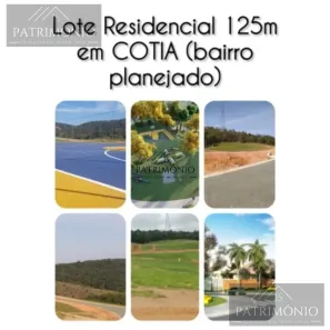 Lote/Terreno à venda, 125m² no Chácaras Roselândia, Cotia
