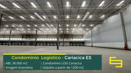 Galpão/Depósito/Armazém para alugar, 5433m² no Novo Brasil, Cariacica