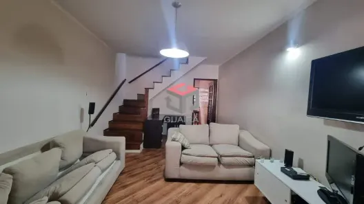Sobrado com 2 Quartos à venda, 104m² no Vila Scarpelli, Santo André