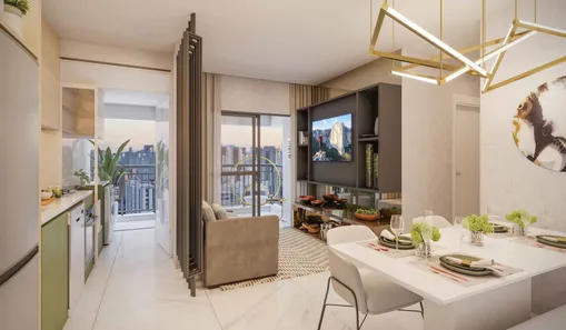 Apartamento com 2 Quartos à venda, 54m² no Moema, São Paulo