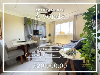 Apartamento com 2 Quartos à venda, 67m² no das Laranjeiras, Serra