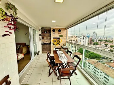 Apartamento com 3 Quartos à venda, 120m² no Ponta da Praia, Santos