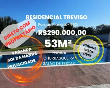 Apartamento com 2 Quartos à venda, 53m² no Parque Planalto, Santa Bárbara D'Oeste