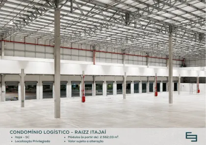 Galpão/Depósito/Armazém para alugar, 2562m² no Brilhante I, Itajaí