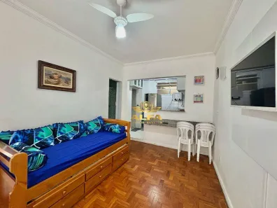 Kitnet com 1 Quarto à venda, 35m² no Pitangueiras, Guarujá