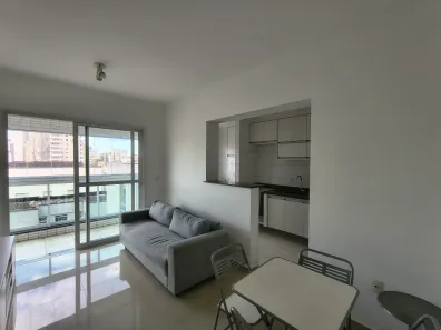 Apartamento com 1 Quarto para alugar, 51m² no Embaré, Santos