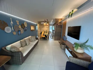 Apartamento com 3 Quartos à venda, 107m² no Itacimirim (Monte Gordo), Camaçari