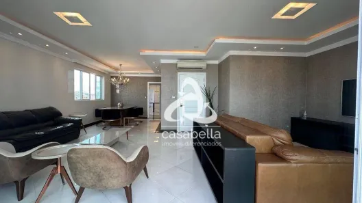 Apartamento com 3 Quartos para alugar, 198m² no Gonzaga, Santos