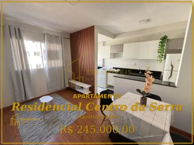 Apartamento com 2 Quartos à venda, 45m² no Residencial Centro da Serra, Serra