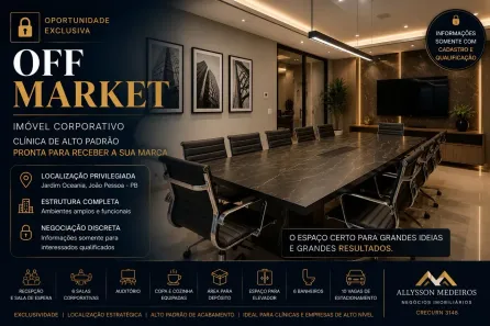 Prédio Comercial com 6 Quartos para alugar, 535m² no Jardim Oceania, João Pessoa