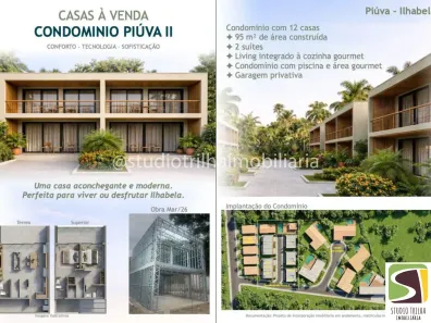 Casa de Condomínio com 2 Quartos à venda, 95m² no Perequê, Ilhabela