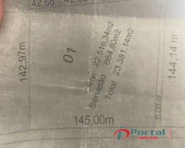 Lote/Terreno à venda, 23381m² no , Elias Fausto