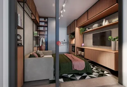 Apartamento com 2 Quartos à venda, 30m² no Tatuapé, São Paulo