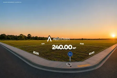 Lote/Terreno à venda, 240m² no Santa Terezinha, Fazenda Rio Grande